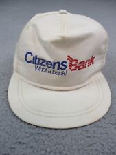 Vintage Citizens Bank Hat Cap Snapback Adjustable Made in USA