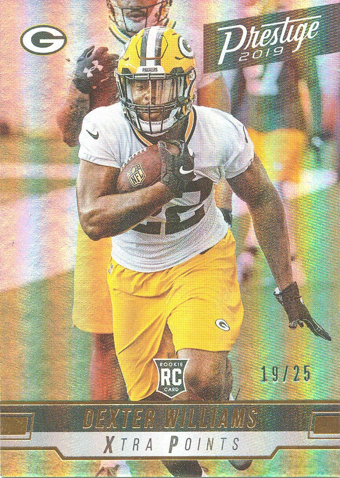 XTRA-POINTS BRONZE Dexter Williams RC #'D /25 PACKERS Notre Dame FIGHTING-IRISH  - Image 1 of 1