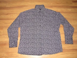 Camisa Bugatchi Manga Larga Botón Frontal Para Hombre XL Diseño Floral Usada en Excelente Condición - Imagen 1 de 6