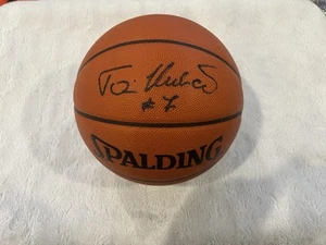 Toni Kukoc Autographed Basketball - Picture 1 of 4