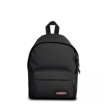 Eastpak ORBIT XS Black Rucksack Schwarz kleiner Freizeitrucksack Vordertasche