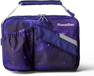 Bolsa de almuerzo aislada PlanetBox fácil de limpiar y duradera para llevar polvo de estrellas - Imagen 1 de 4