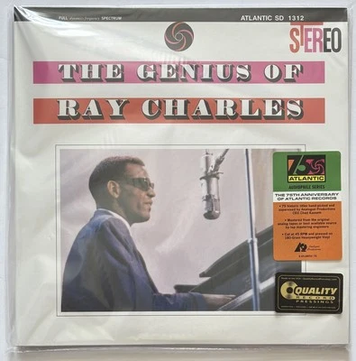 Analogue Productions The Genius Of Ray Charles Vinyl New Sealed 753088756672 - Image 1 of 4