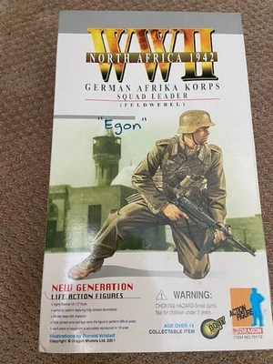 Dragon WWII Egon North Africa 1942 Feldwebel Egon Action Figure 70112 - Image 1 of 4