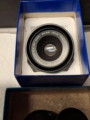 Objektiv Carl Zeiss Jena Tessar 2,8/50 - Bild 1 von 4