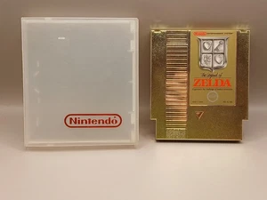 The Legend of Zelda (Nintendo NES, 1987) Gold Original Getestet Mit Clamshell - Bild 1 von 10