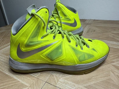 Tenis de baloncesto Nike LeBron X 10 voltios 541100-700 talla 14 raras Foto 1 de 4