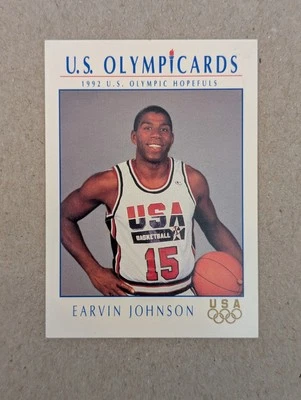 1992 Impel U.S. Olympicards - Magic Johnson #11 - Image 1 of 3