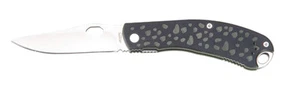 Gatco Timberline Wegner Chui Folder Caping D-2 Steel *BLACK HANDLE* 6510 - Picture 1 of 1