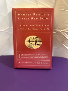 Harvey Penick's Little Red Book Hardcover Very Good - Inscribed to Russ Roy - Picture 1 of 5