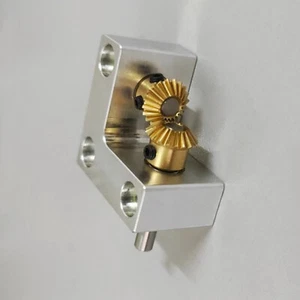 Right Angle Commutator Small Bevel Gearbox 90° Drive Angle Converter 4mm 1:1 Ub - Picture 1 of 8