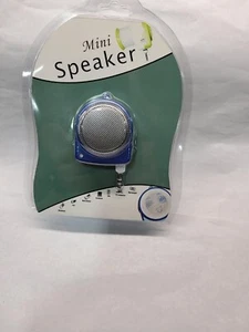 Portable Mini speaker AUX plug 3.5mm Wireless PC Computers, cellphone... - Picture 1 of 4