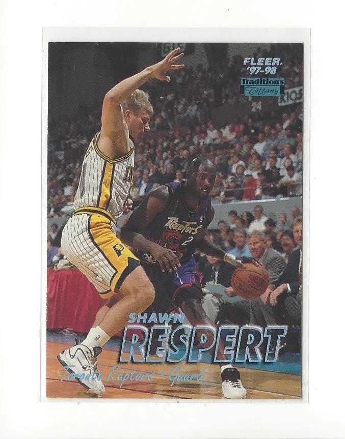 1997-98 Fleer Tiffany Collection #298 Shawn Respert Raptors - Image 1 of 1