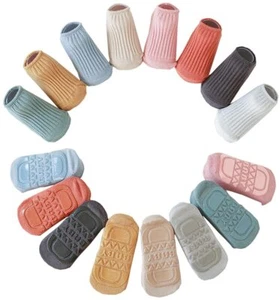 Baby Toddler Non-Slip Socks Unisex Home Floor Socks for Infants & Kids - Picture 1 of 8
