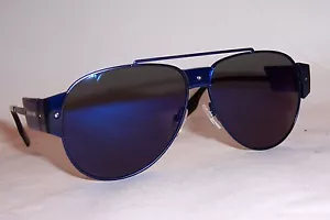NUEVAS GAFAS de sol McQueen MCQ MQ0002S 002 AZUL/AZUL AUTÉNTICO 0002 - Imagen 1 de 9