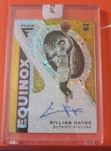 Killian Hayes Flux Equinox Gold Auto 01/10 Rookie Auto und Panini One 2020-21 - Bild 1 von 1