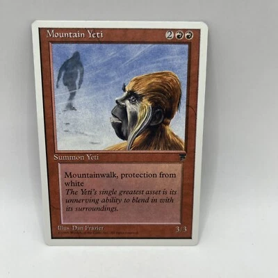 MTG - Chronicles - Mountain Yeti - NM - Image 1 of 2
