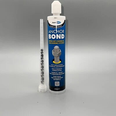 Resina Bond IT Anchor Bond incl. Mezclador Nosel 310 ml gris