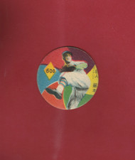 HIDEO FUJIMOTO--HOF--VINTAGE 1948 JAPANESE  BASEBALL MENKO DICS CARD