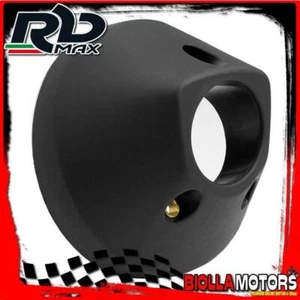380000D FONDELLO MARMITTA YAMAHA TMAX 500 CARBURATORE 2004- NERO OPACO CON BOCCO - Foto 1 di 5