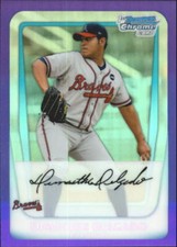2011 Bowman Chrome Prospects Purple Refractors