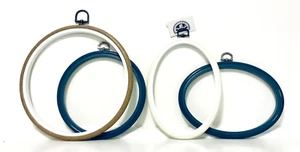 DMC Flexi Hoops Embroidery Cross Stitch - Lot of 4 - NEW - Picture 1 of 6