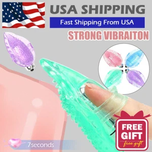 Multi-Speed Bullet Mini Vibrator Wand Neck Full-Body-Personal Massage For-Women - Picture 1 of 12