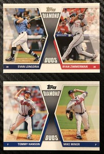 2011 Topps Baseball Dynamic Duos Insert Cards Lot You Pick
