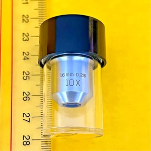 Bausch & Lomb Divisible 16mm 0.25 10x Microscope Objective - Picture 1 of 10