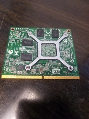 Dell Precision M4600 M6600 2GB Nvidia Quadro 1000M Video Card KDWV4 N12P-Q1-A1 - Image 1 of 3