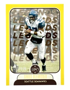 Panini Legacy 2021 amarillo #130 Shaun Alexander/150 Seattle Seahawks - Imagen 1 de 2
