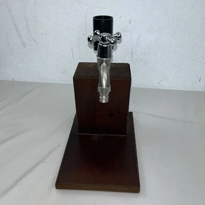 Drink Dispenser Wooden Faucet Style Design Mancave Liquor Whiskey Unbranded - Image 1 of 4