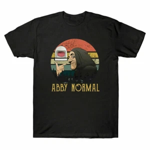 Normal TV Retro Comedy T-Shirt Funny Top Men's Vintage Frankenstein Young Abby - Picture 1 of 5