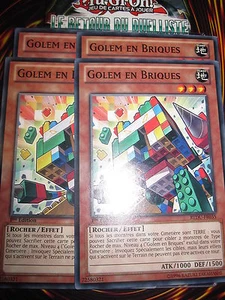 YU-GI-OH! COMMUNE GOLEM EN BRIQUES REDU-FR035 LOT DE 4 (PLAYSET) EDITION 1 NEUF - Picture 1 of 1