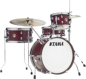 Tama Club-Jam 4-piece Shell Pack with Snare - Satin Burgundy Elm - Picture 1 of 3