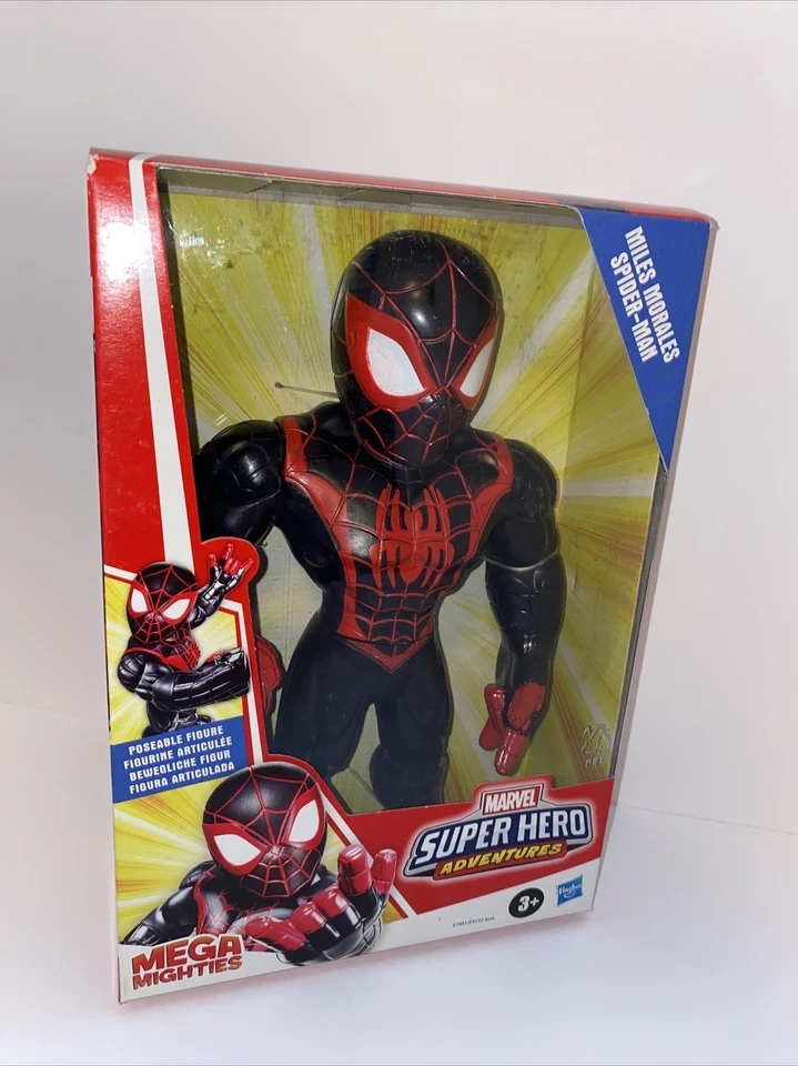 Iron Man Figure Playskool MARVEL Mega Mighties 10" Posable Hasbro