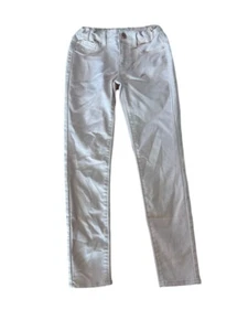 Girls Size 8 Slim Super Skinny Jeans Jordache Pink Adjustable Waist EUC - Picture 1 of 8