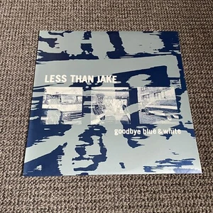 Less Than Jake - Goodbye Blue & White Vinyl Record WHITE 2003 - Picture 1 of 6