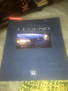 Honda Legend V6 3.2i Sedan Coupe-Prospekt Brochure 1991 Plus Size - Picture 1 of 1