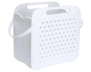 40L faltbarer Wäschekorb aus Kunststoff - Bild 1 von 8