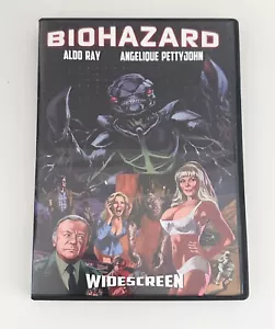 Biohazard DVD Widescreen 1985 Widescreen NTSC Aldo Ray Angelique Pettyjohn - Foto 1 di 3