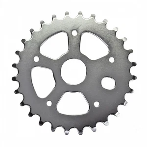 Sunlite 28T Steel Chrome BMX Chainring 1/2in x 1/8in for Enhanced Performance - Picture 1 of 1
