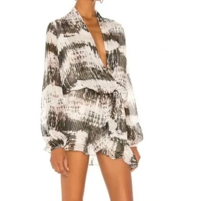 Рококо песок X вращающийся галстук краситель искусственного надежном металлические нити чистый мини-платье большой - Изображение 1 из 4