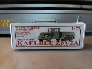 1:72 KAELBLE Z6V2A Wespe Models - Resin Bausatz 72056. Factory Sealed.  Kostenloser Versand - Bild 1 von 3