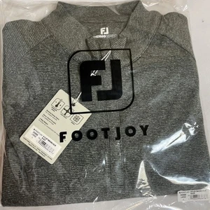 Footjoy W Zip 1/4 Thrmosrs MDLYR Black Men's Small NEW - Picture 1 of 3
