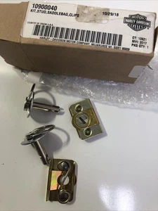 OEM HARLEY-DAVIDSON SADDLEBAG STUD AND QUICK CLIPS KIT 10900040 ￼ - Picture 1 of 7