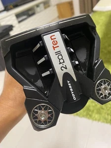 Odyssey 2-Ball Ten Putter 34" schwarz weiß Hot Insert gebraucht Golfschläger - Bild 1 von 7