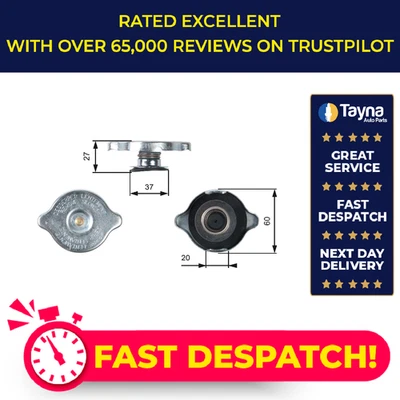 Tapa radiador compatible con MERCEDES C220 S202, W202 2.2D 93 a 00 puertas 1245000106 Foto 1 de 4