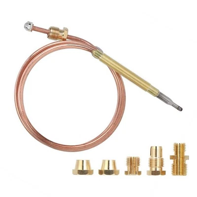 High Quality 600mm Long Slim Threaded Gas Burner Thermocouple Easy Replacement - Bild 1 von 4