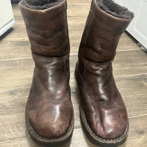 UGG Herren Stiefeletten zum Überziehen braun 9, Leder # 5144 - Bild 1 von 19